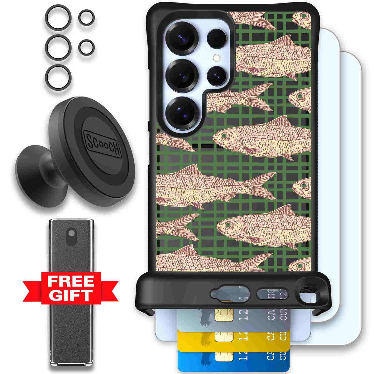Fresh Catch | website | Galaxy S25 Ultra | Defender Bundle