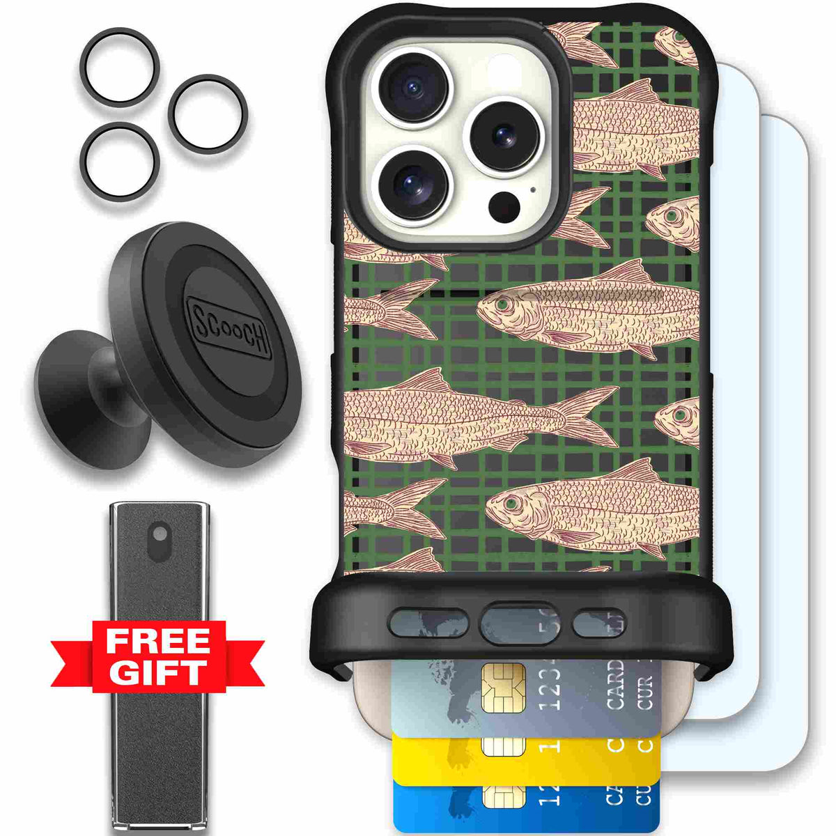 Fresh Catch | website | iPhone 16 Pro | Defender Bundle
