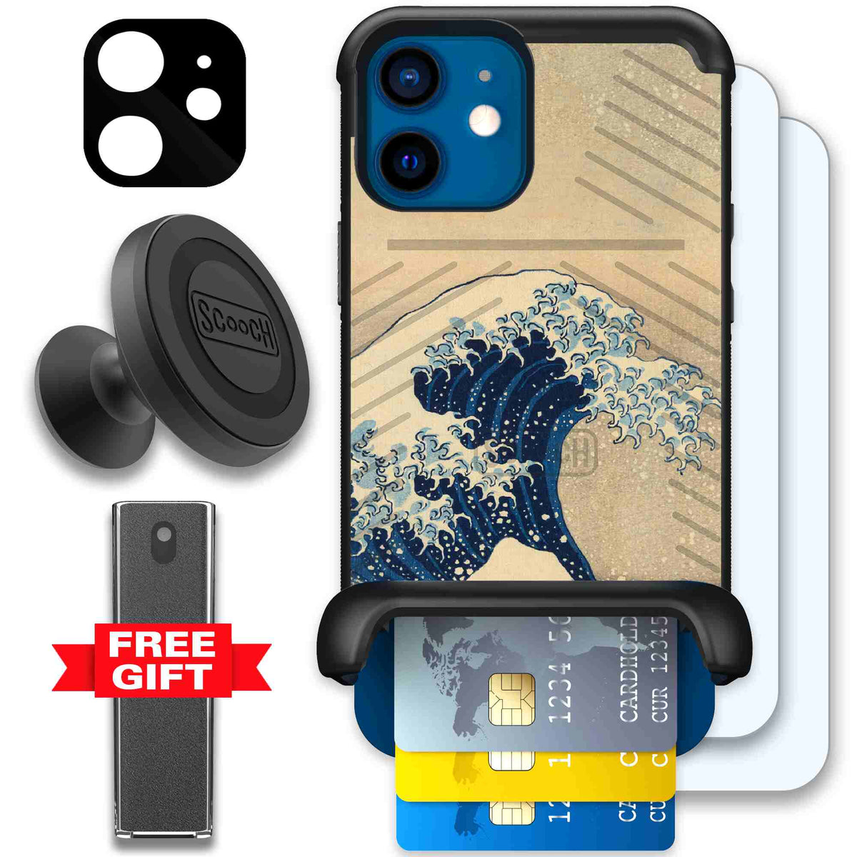 Great Wave | website | iPhone 12 | Defender Bundle