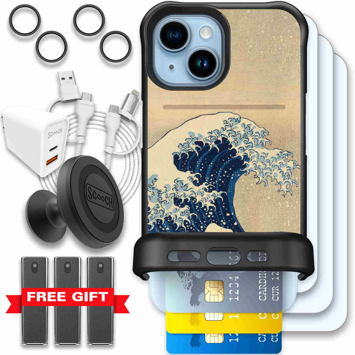 Great Wave | website | iPhone 15 | Ultimate Bundle