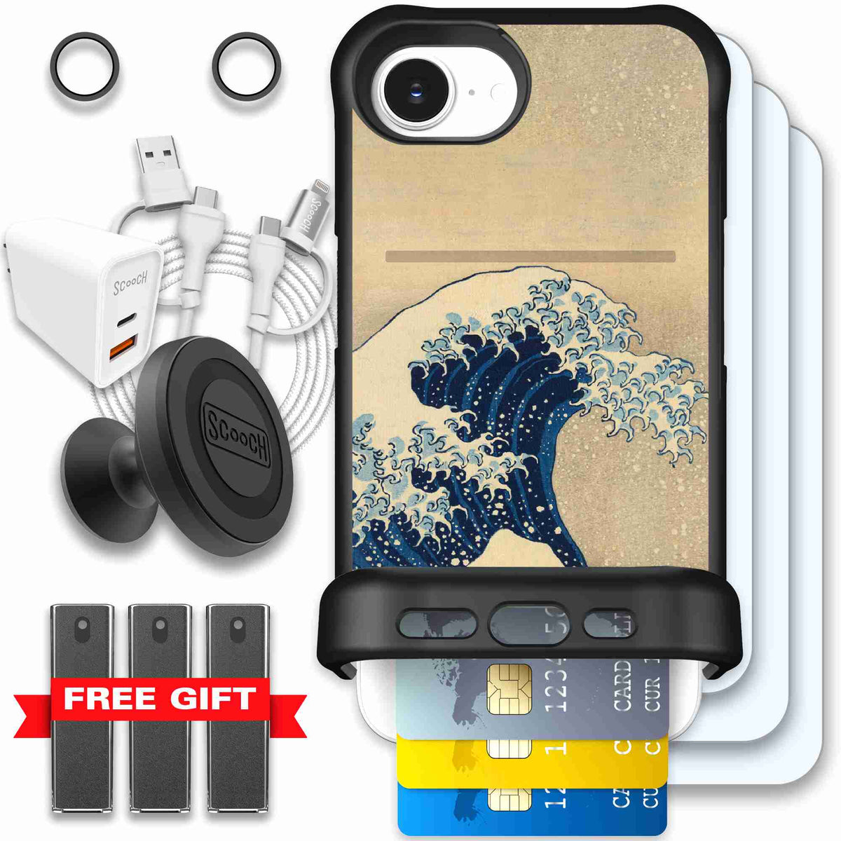 Great Wave | website | iPhone 17e | Ultimate Bundle