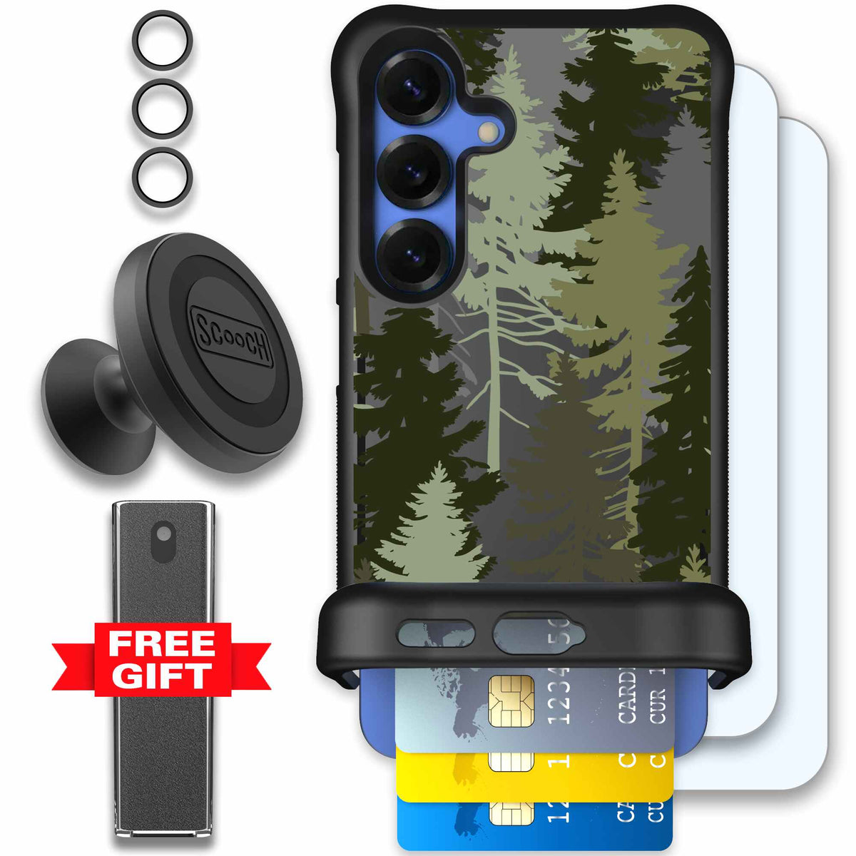 Hidden Pines | website | Galaxy S25 | Defender Bundle