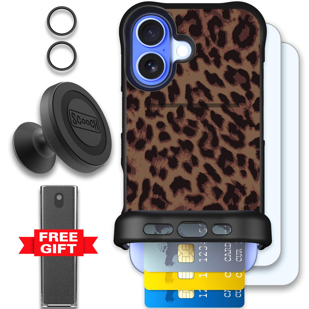 WMTE LUXELEOP iPhone 16 Defender Bundle