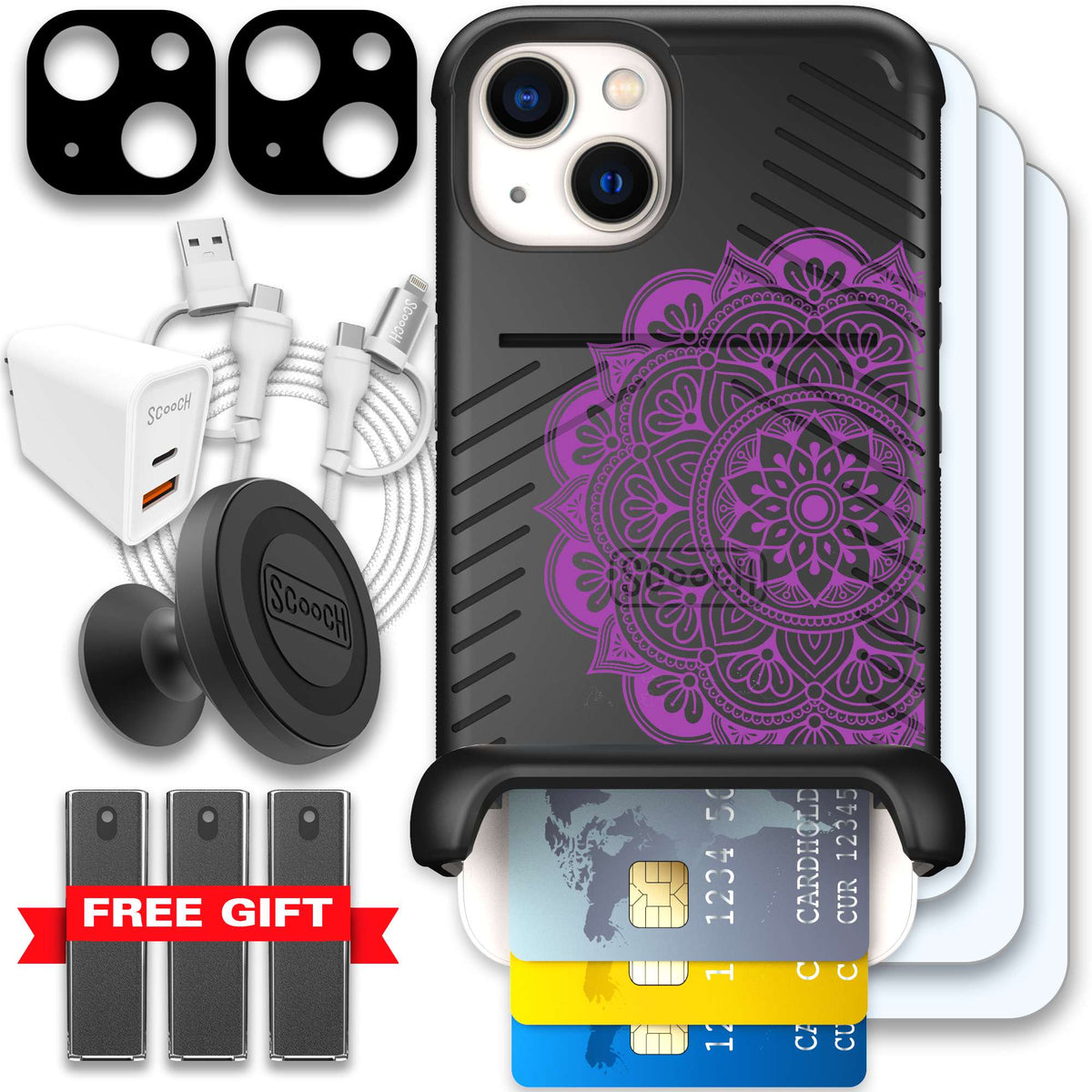 WMTE MANDALA iPhone 13 Ultimate Bundle