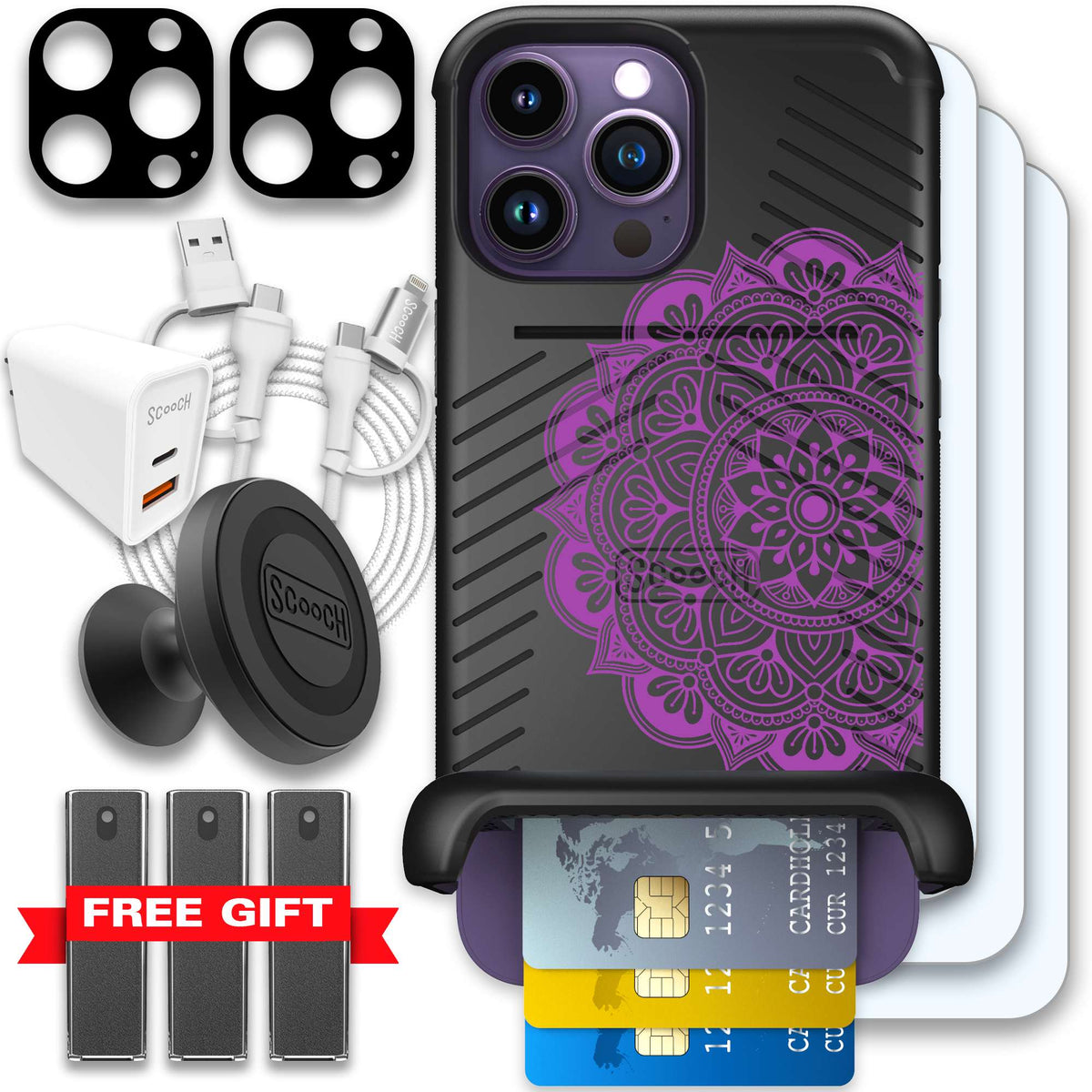 WMTE MANDALA iPhone 14 Pro Max Ultimate Bundle