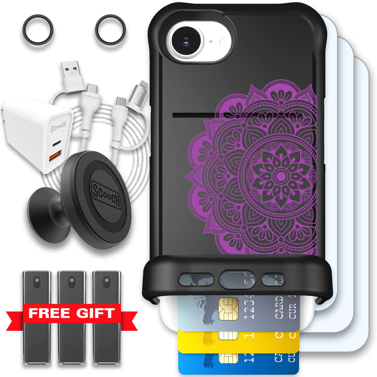 WMTE MANDALA iPhone 16e Ultimate Bundle