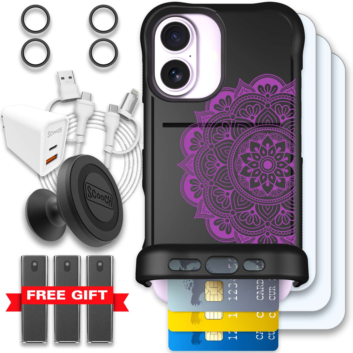 WMTE MANDALA iPhone 17 Ultimate Bundle