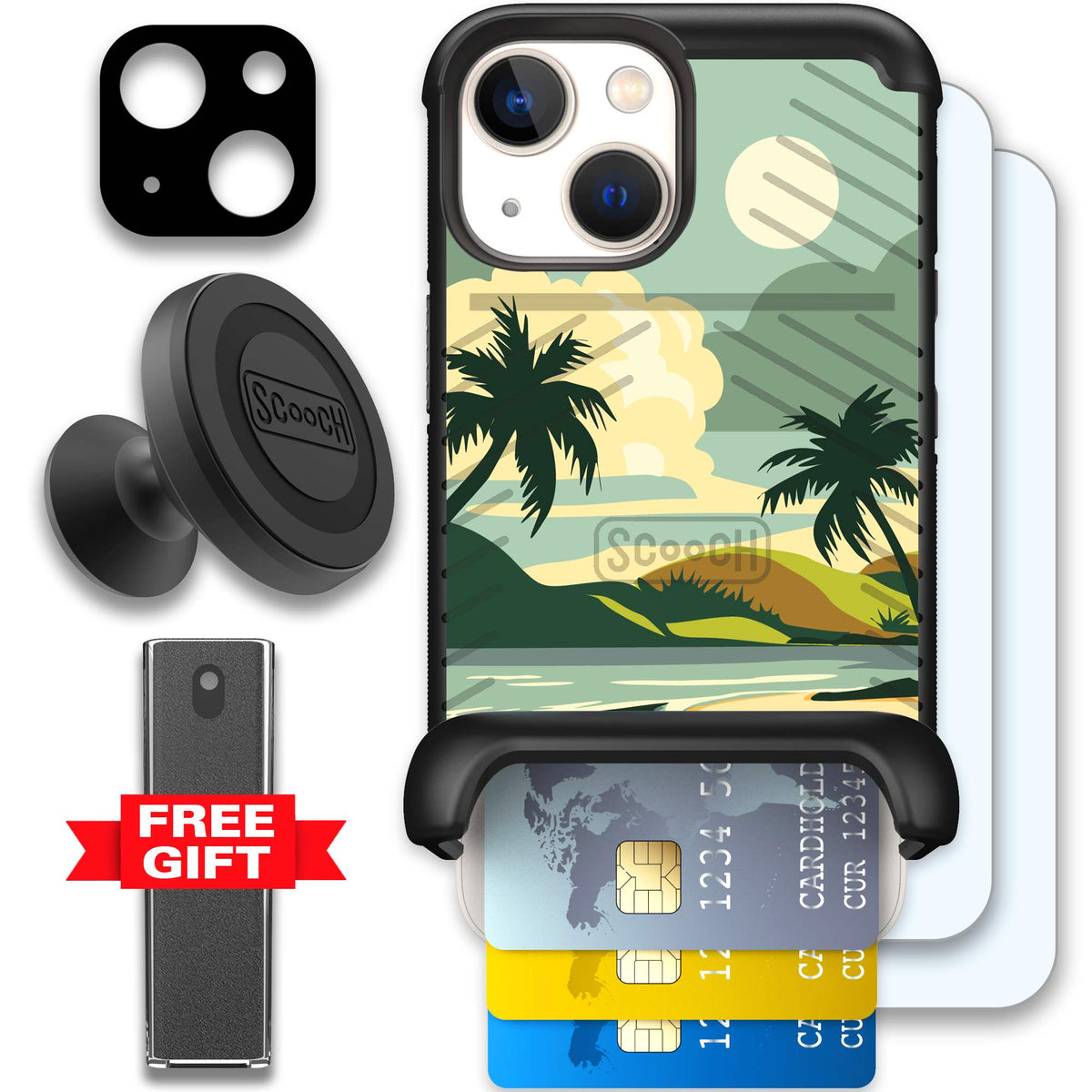 WMTE PDSCOVE iPhone 13 Mini Defender Bundle