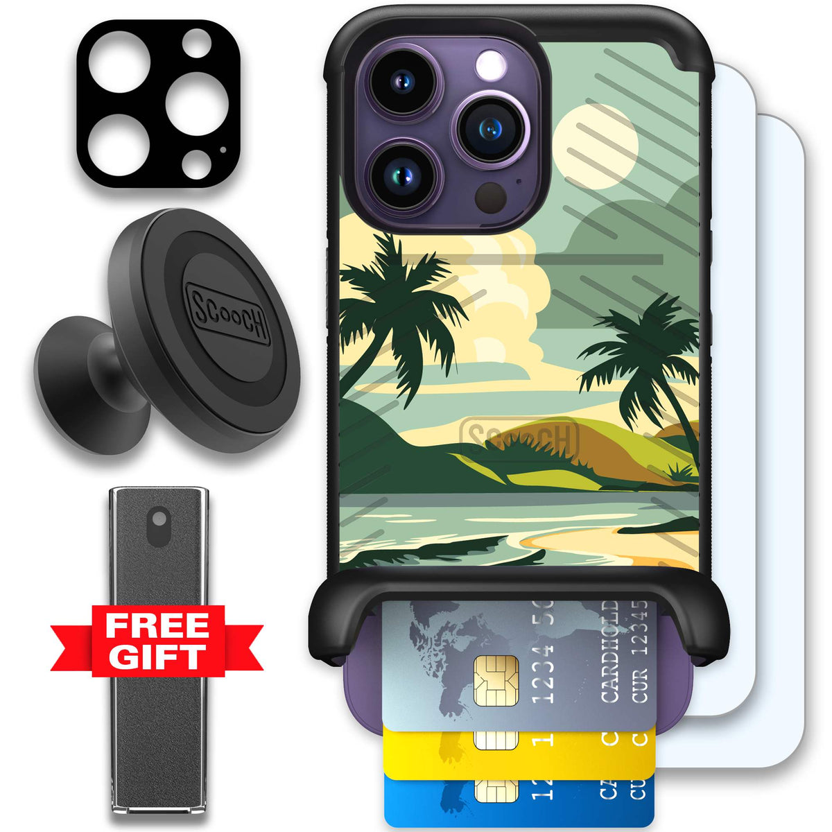 WMTE PDSCOVE iPhone 14 Pro Defender Bundle