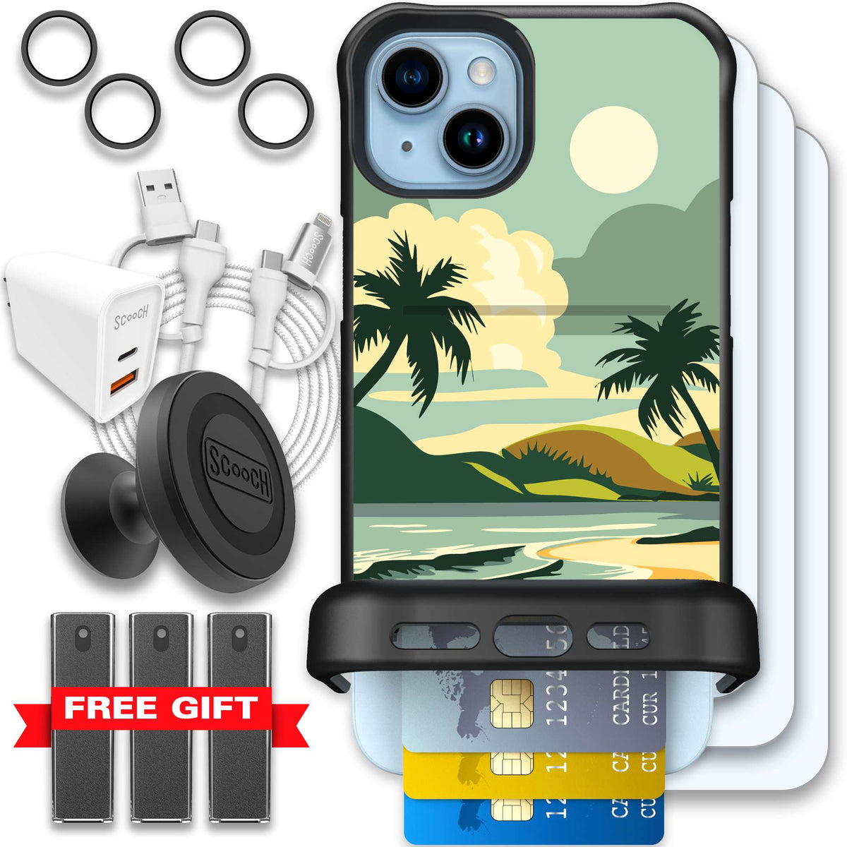 WMTE PDSCOVE iPhone 15 Plus Ultimate Bundle
