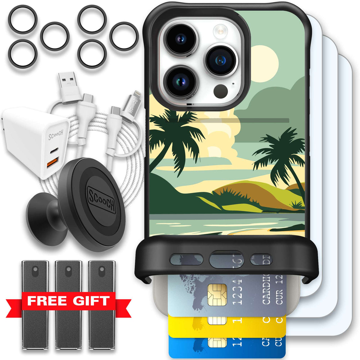 WMTE PDSCOVE iPhone 15 Pro Ultimate Bundle