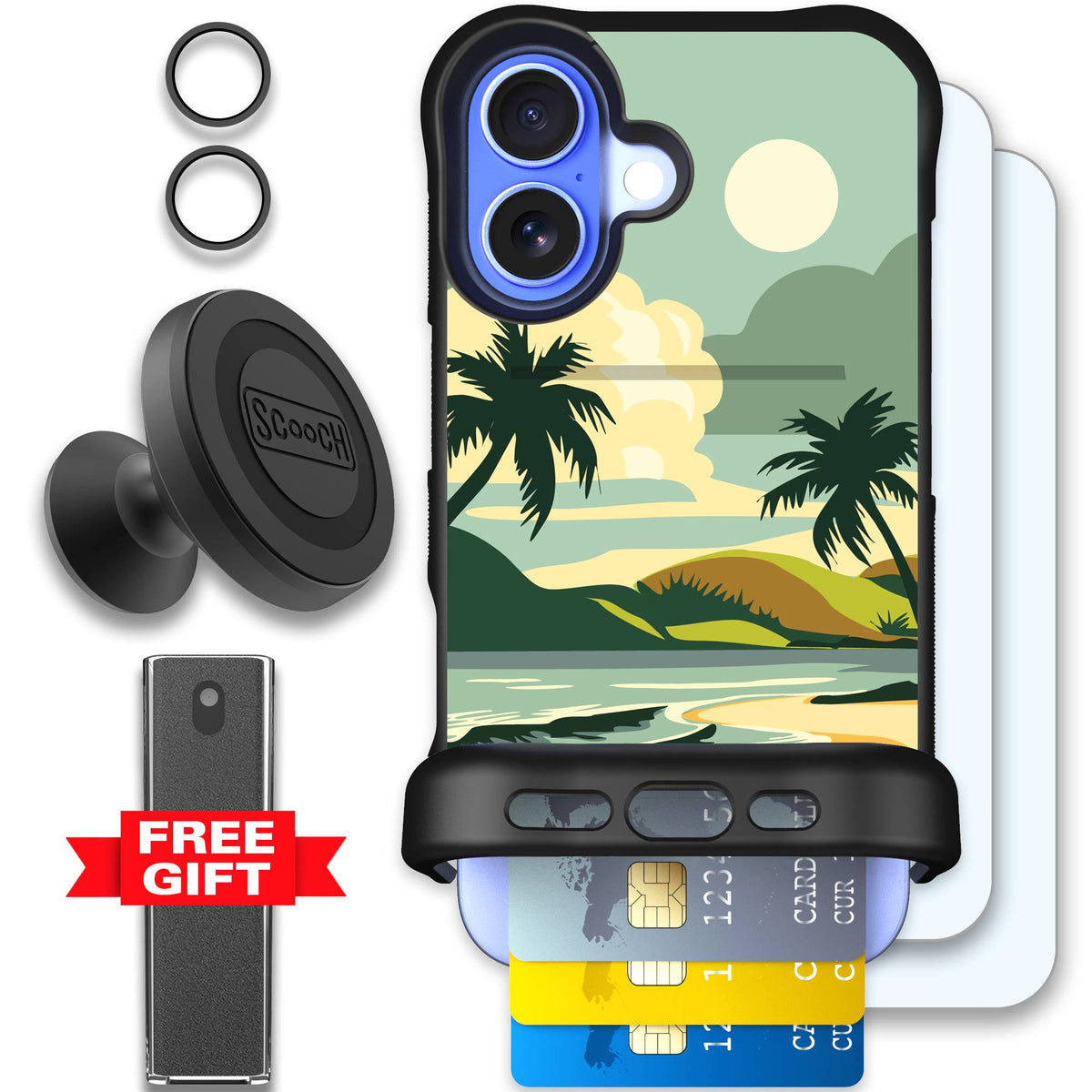 WMTE PDSCOVE iPhone 16 Defender Bundle