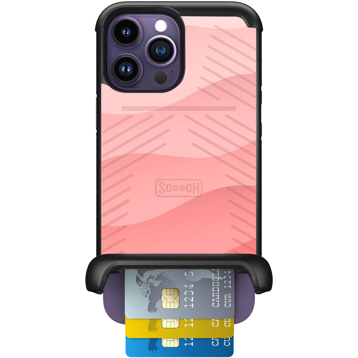 Wingmate Pink Waves for iPhone 14 Pro Max