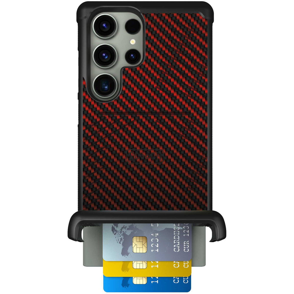 Red Carbon Fiber | website | Galaxy S23 Ultra | Case