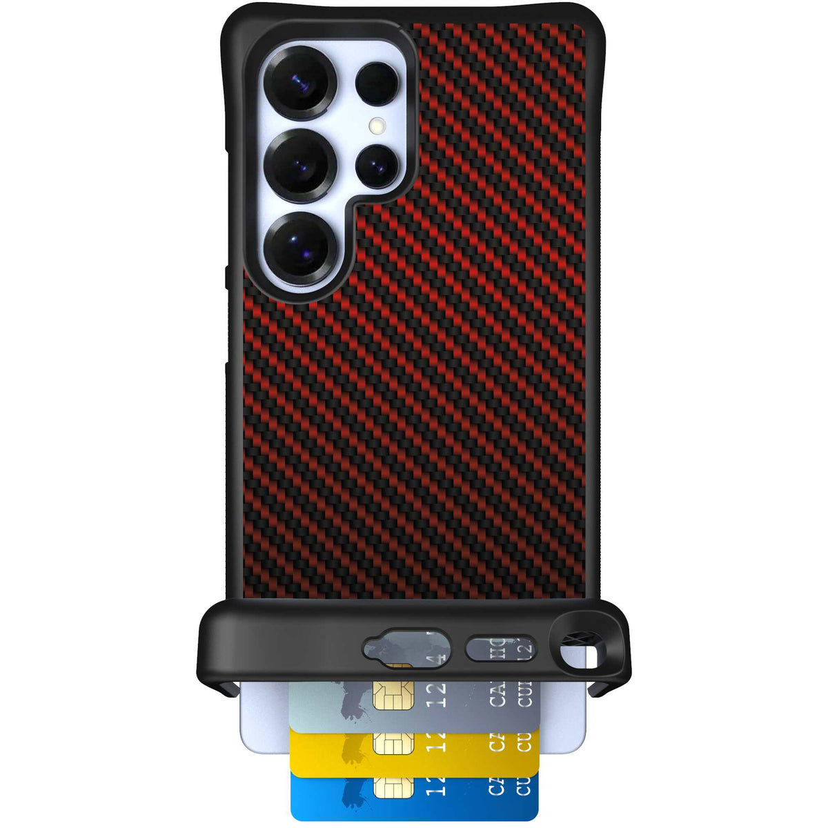 Red Carbon Fiber | website | Galaxy S25 Ultra | Case