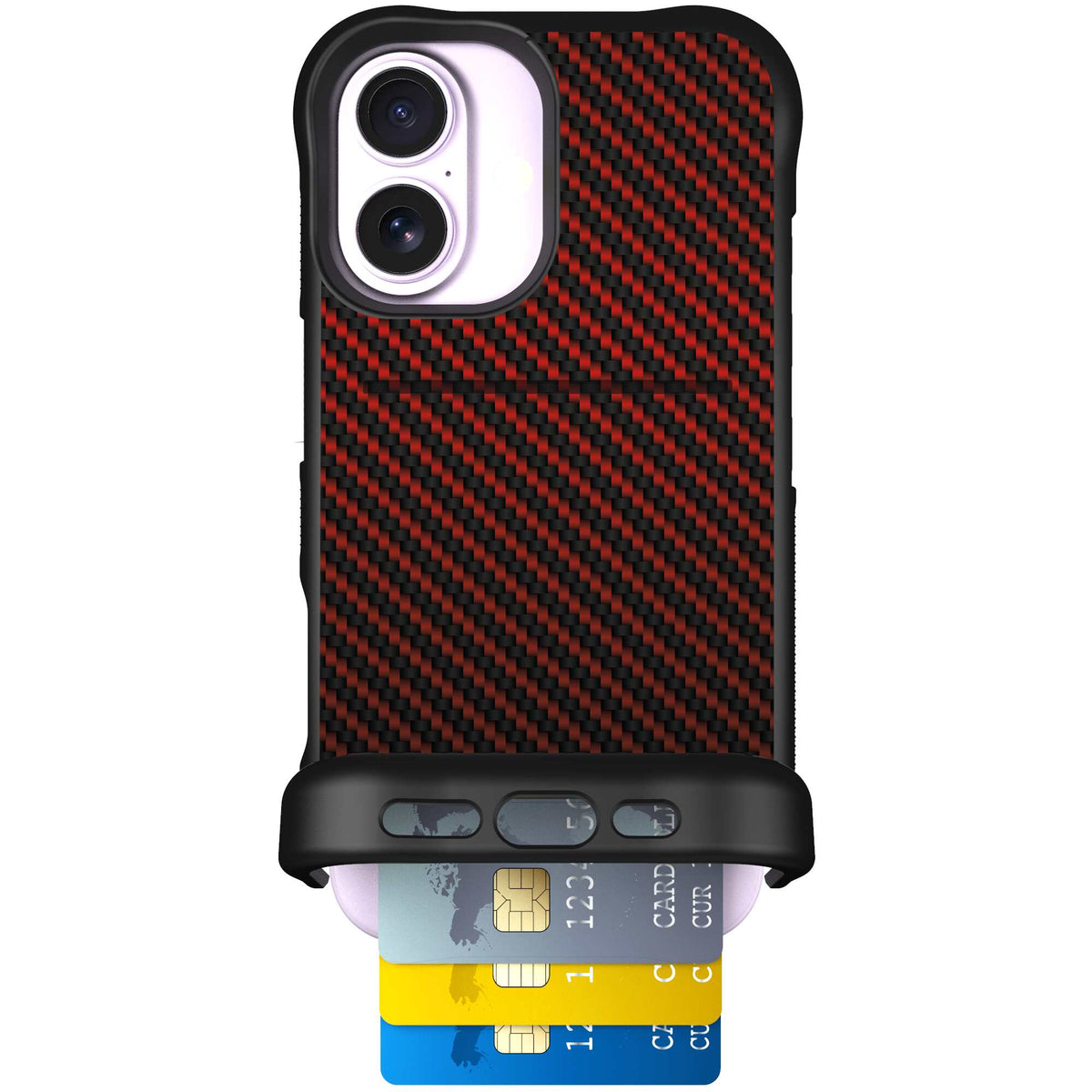 Red Carbon Fiber | website | iPhone 17 | Case