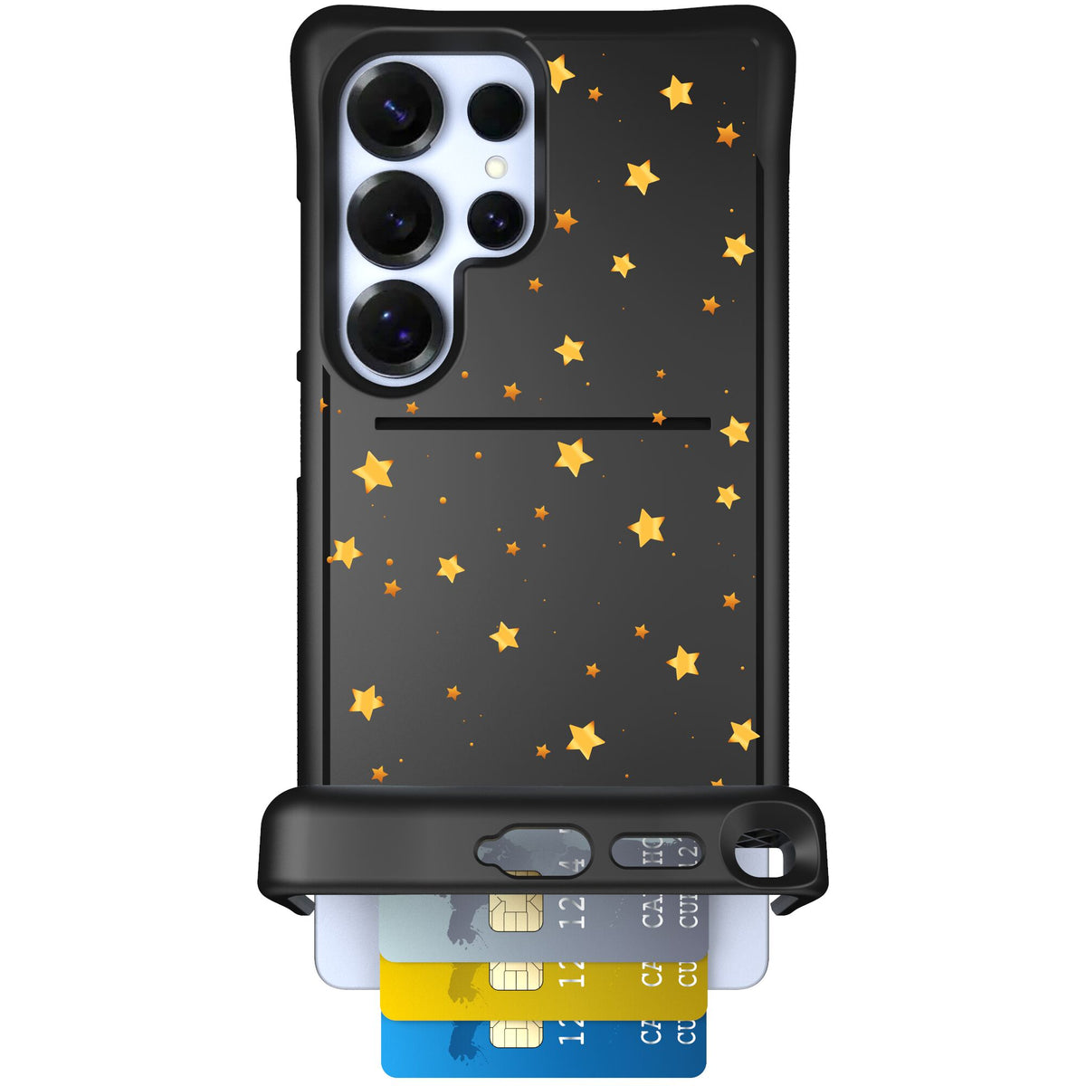 Wingmate Gold Stars for Galaxy S25 Ultra