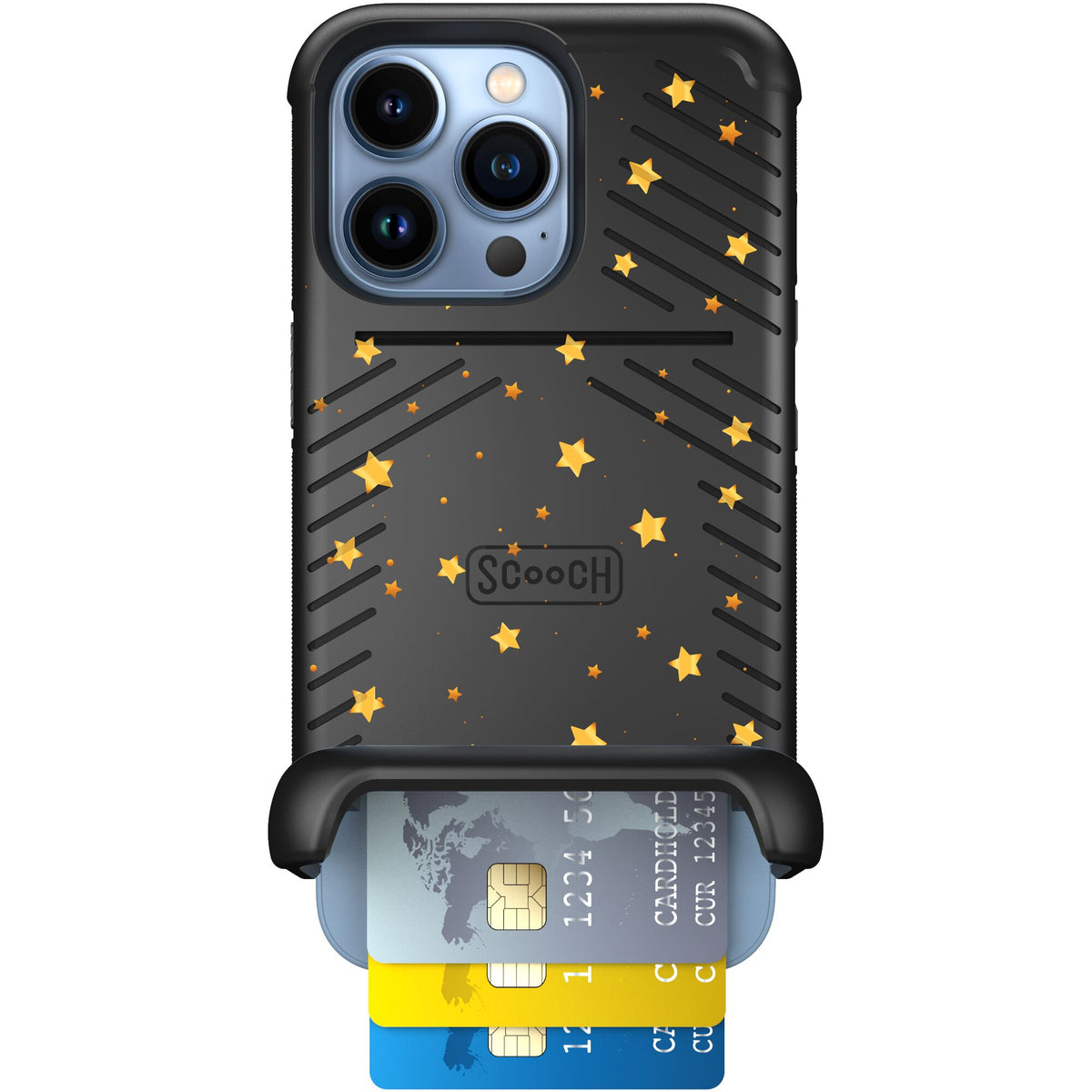 Wingmate Gold Stars for iPhone 13 Pro