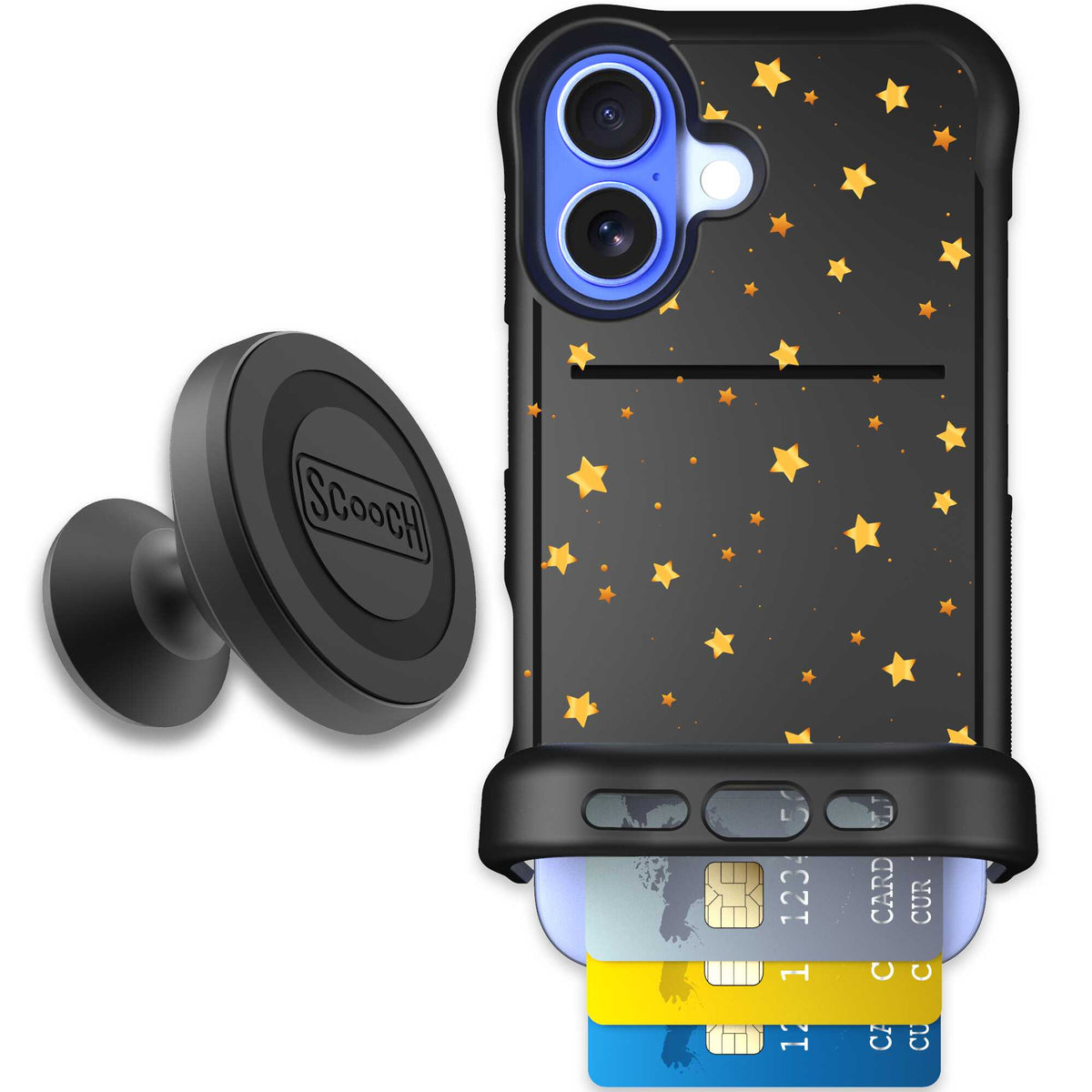 Wingmate Gold Stars for iPhone 16 - Starter Bundle