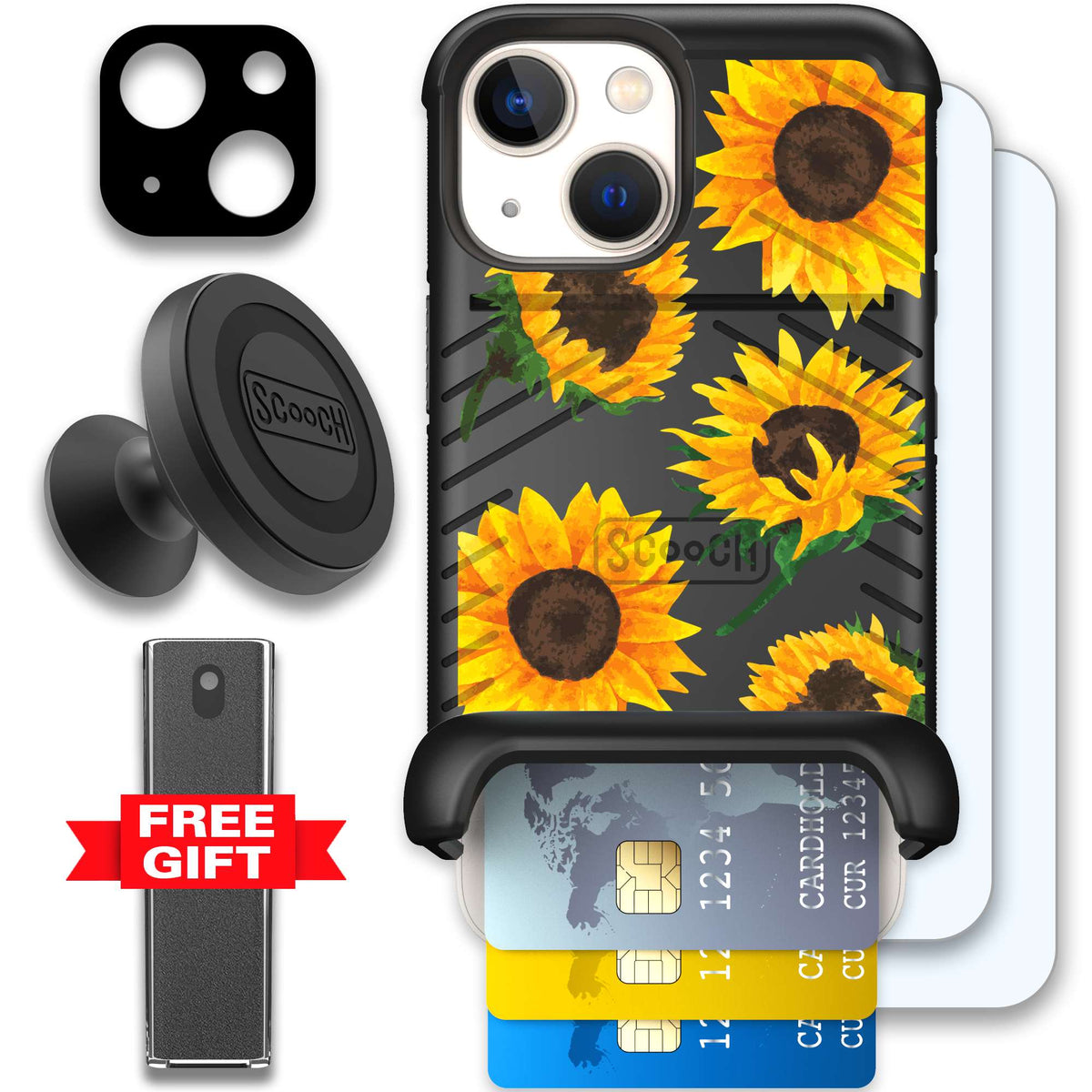 WMTE SUNFLFRZ iPhone 13 Mini Defender Bundle