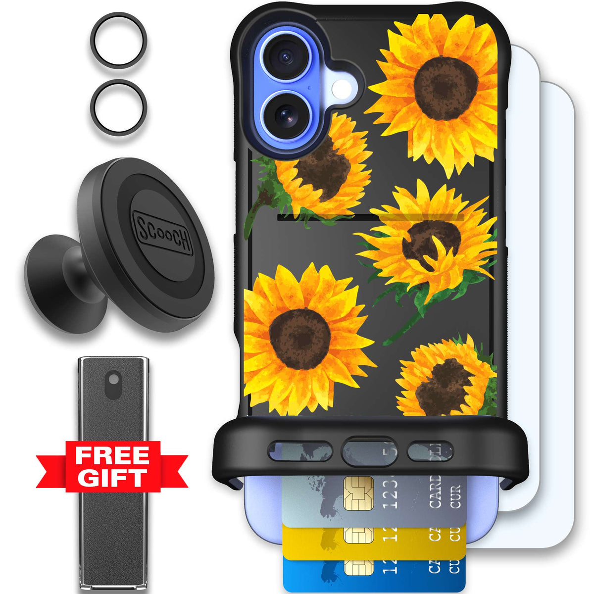 WMTE SUNFLFRZ iPhone 16 Plus Defender Bundle