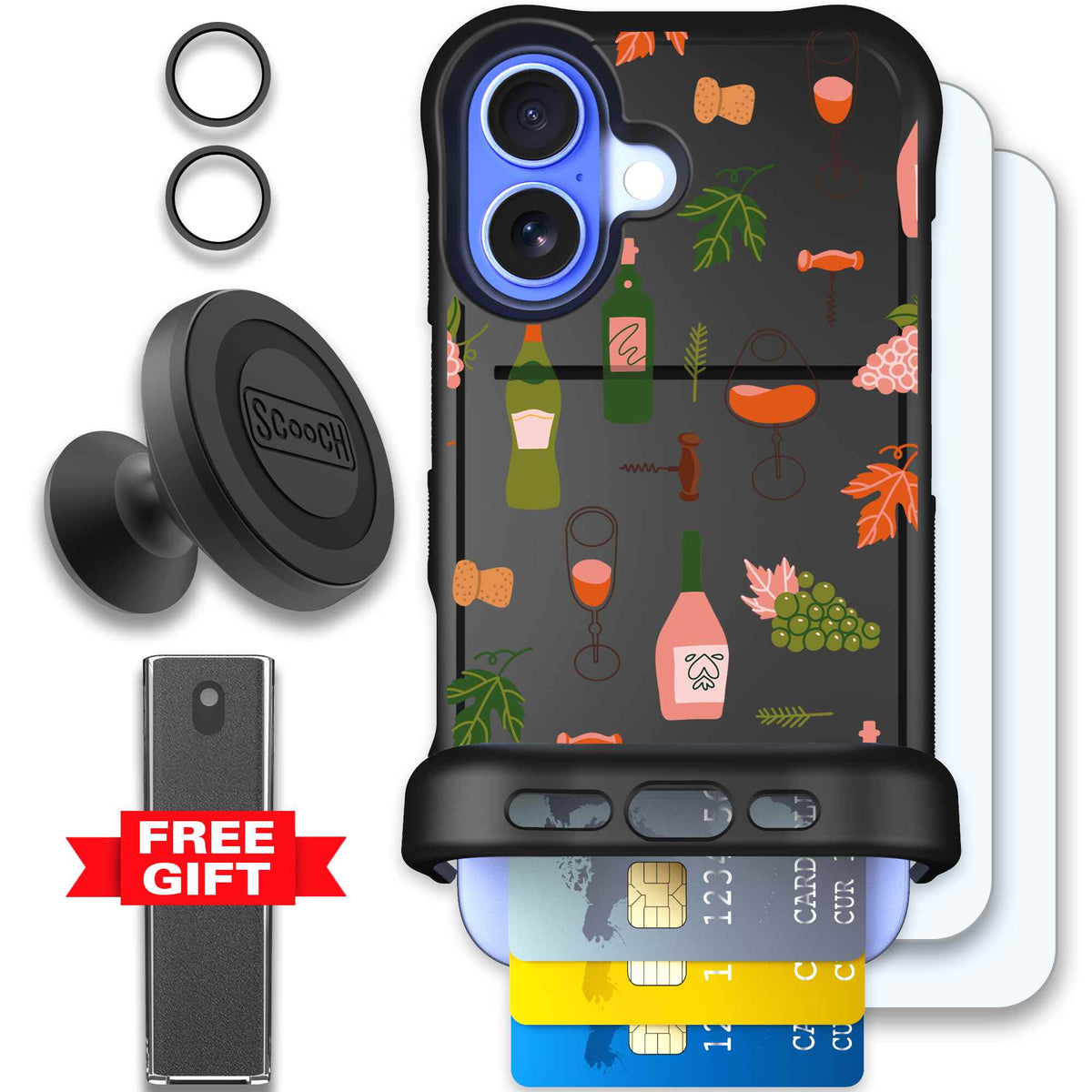Vino Vibes | website | iPhone 16 | Defender Bundle