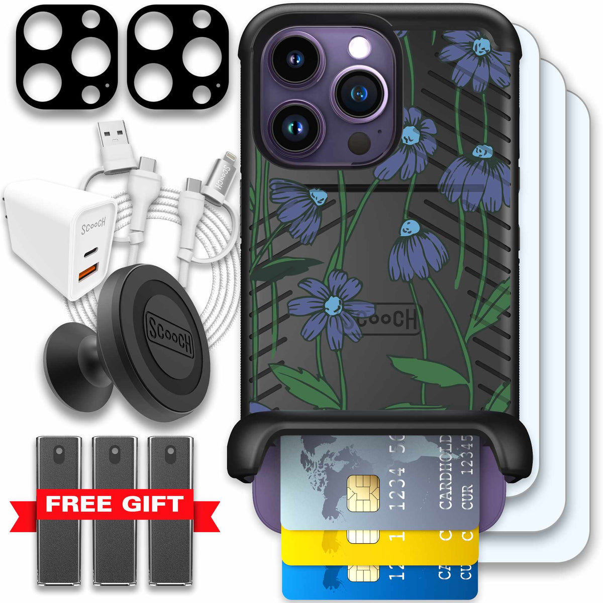 Violet Daisy Bundle Image 060