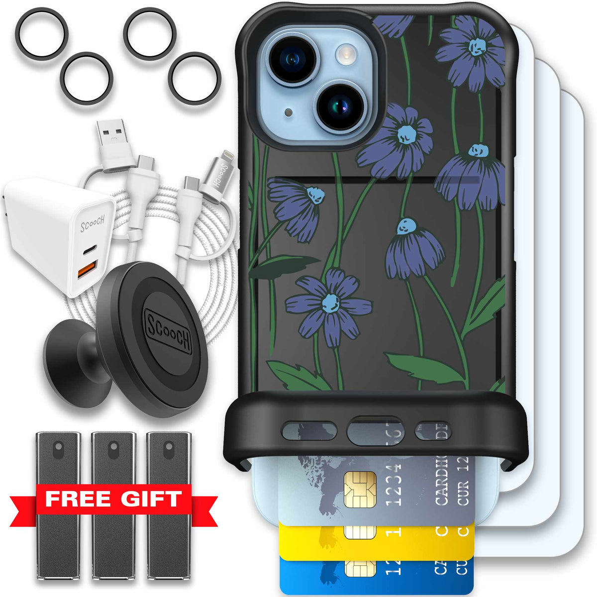 Violet Daisy Bundle Image 052