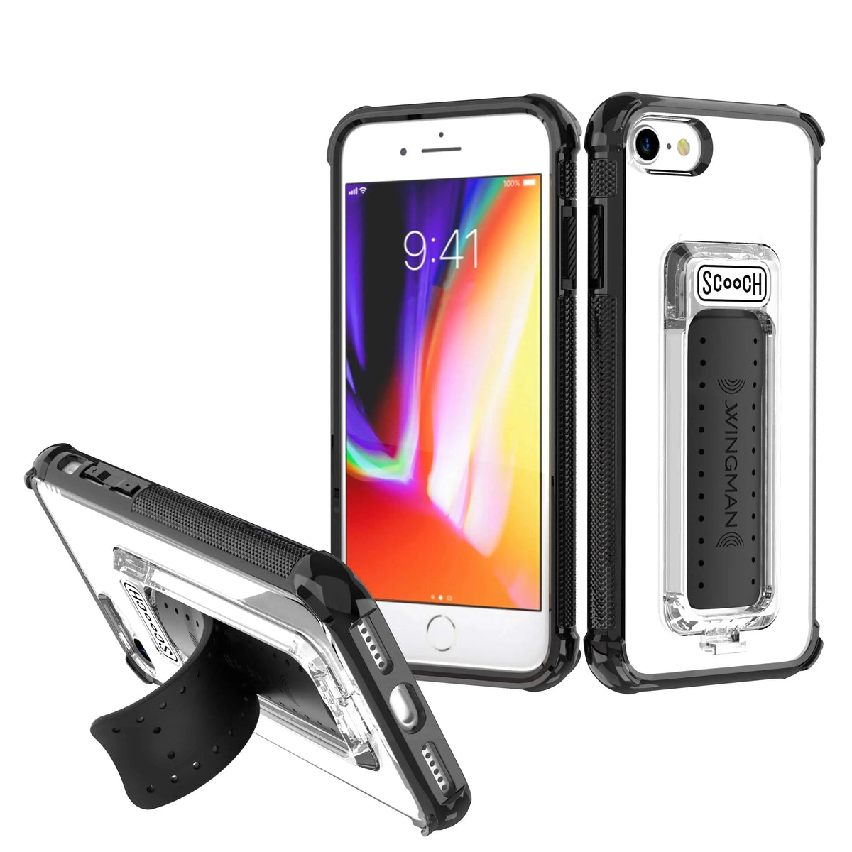 Wingman Tuxedo Clear iPhone SE/8/7 Case Only