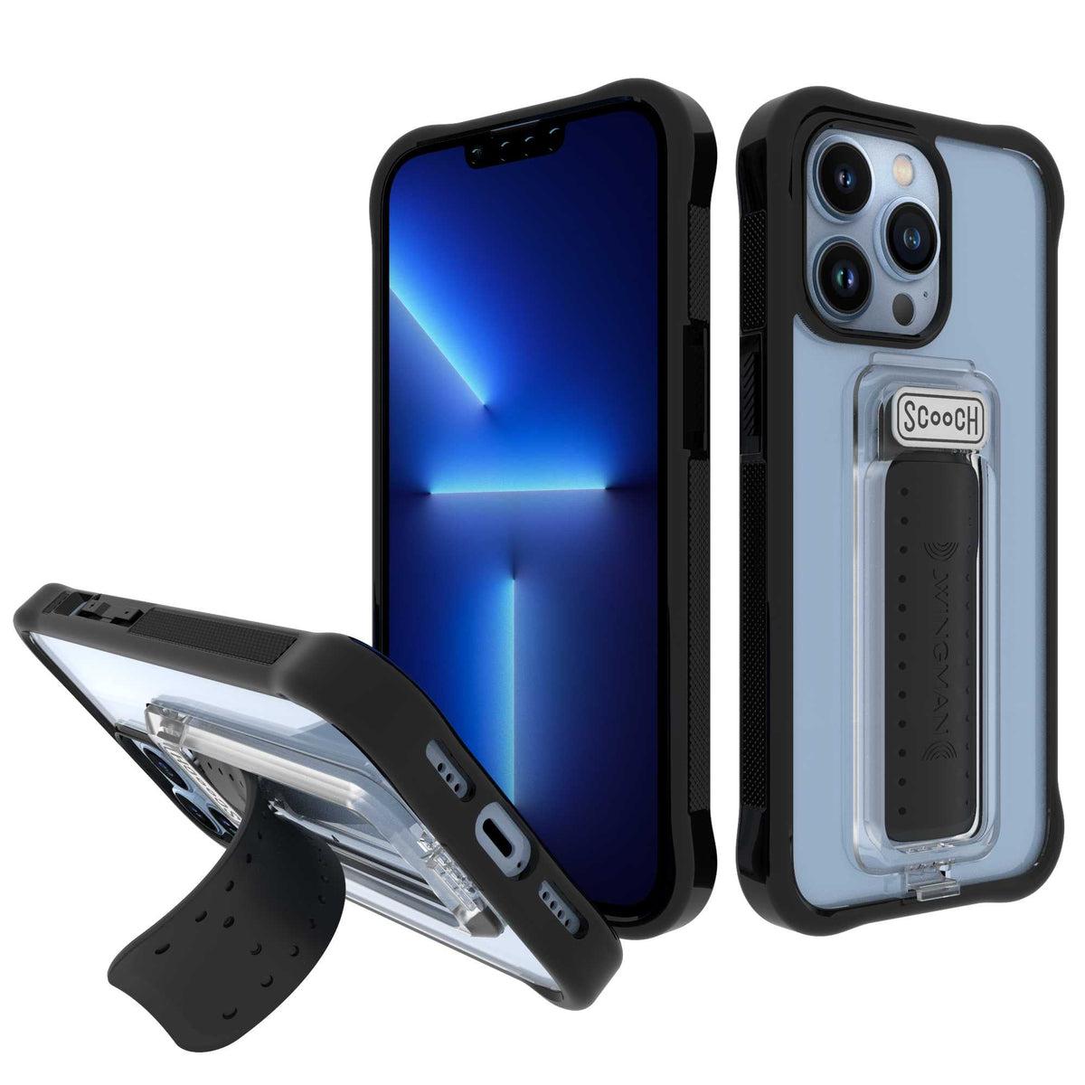 Wingman Tuxedo Clear iPhone 13 Pro Case Only