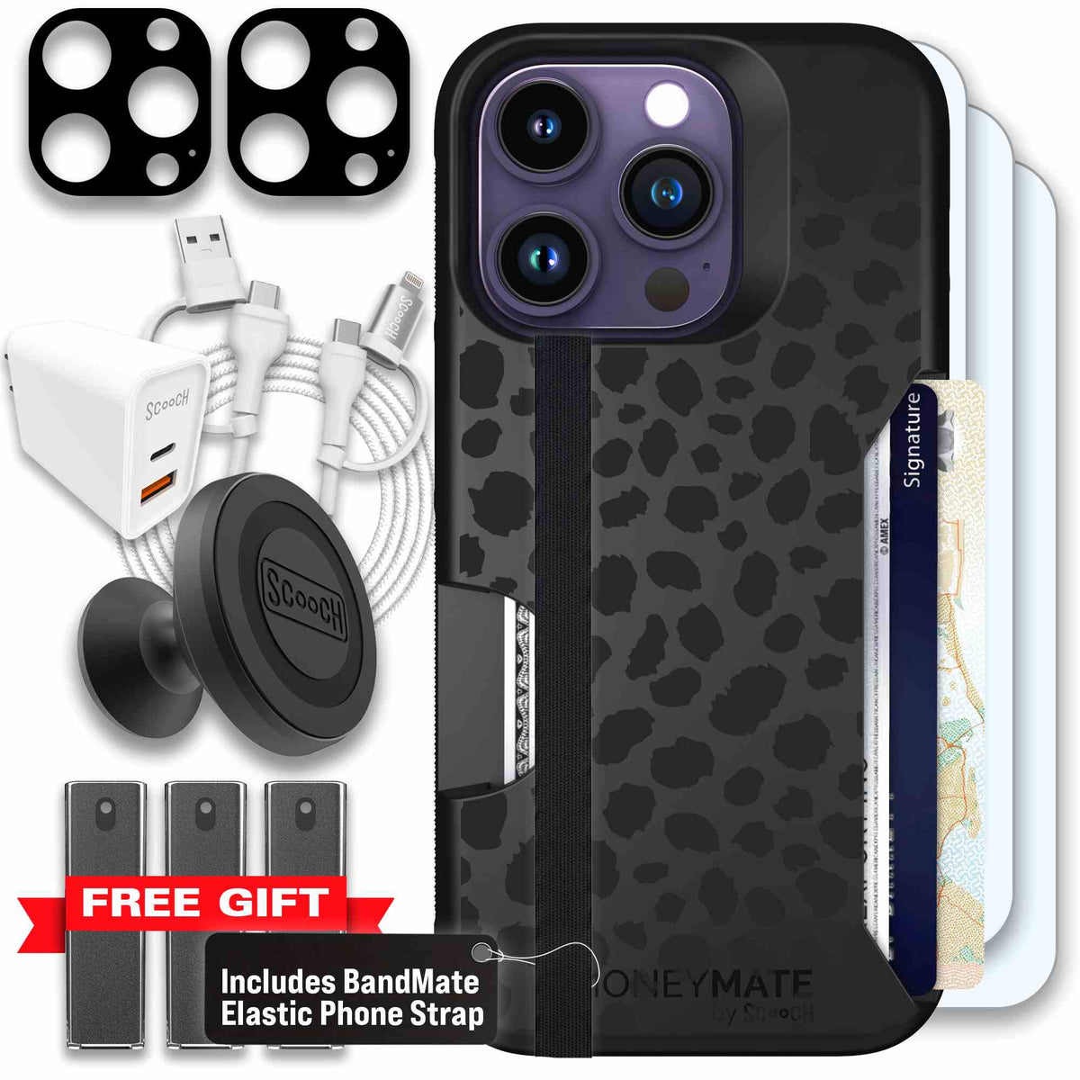 Black Leopard | website | iPhone 14 Pro | Ultimate Bundle