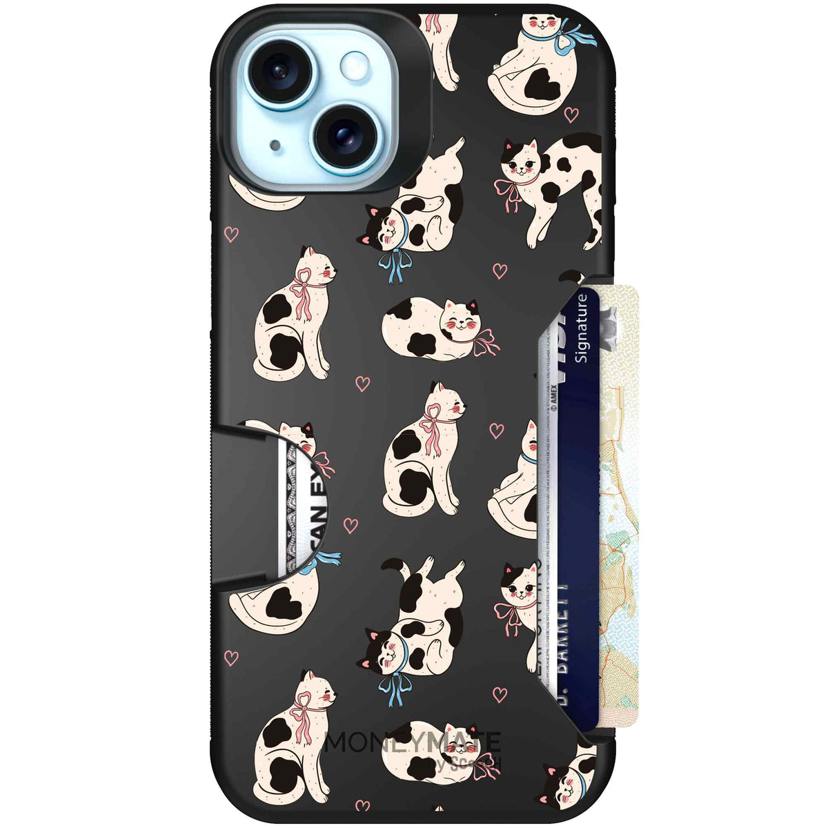 Bow Kitties | website | iPhone 15 Plus | Case