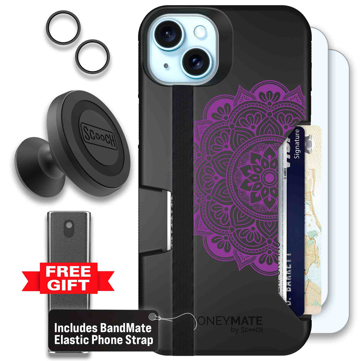 Mandala Dreams | website | iPhone 15 Plus | Defender Bundle
