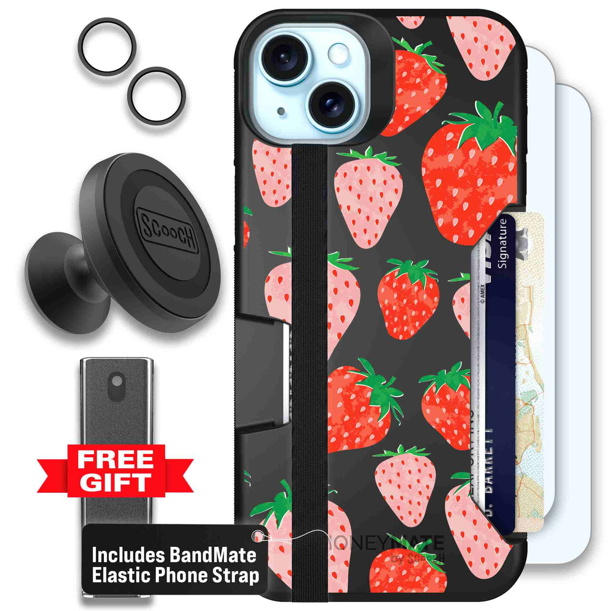 Strawberry Fields | website | iPhone 15 Plus | Defender Bundle