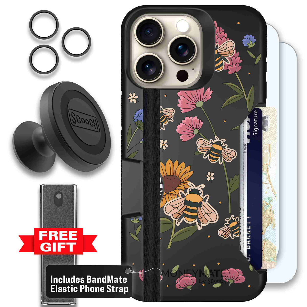 Bee Happy | website | iPhone 15 Pro Max | Defender Bundle