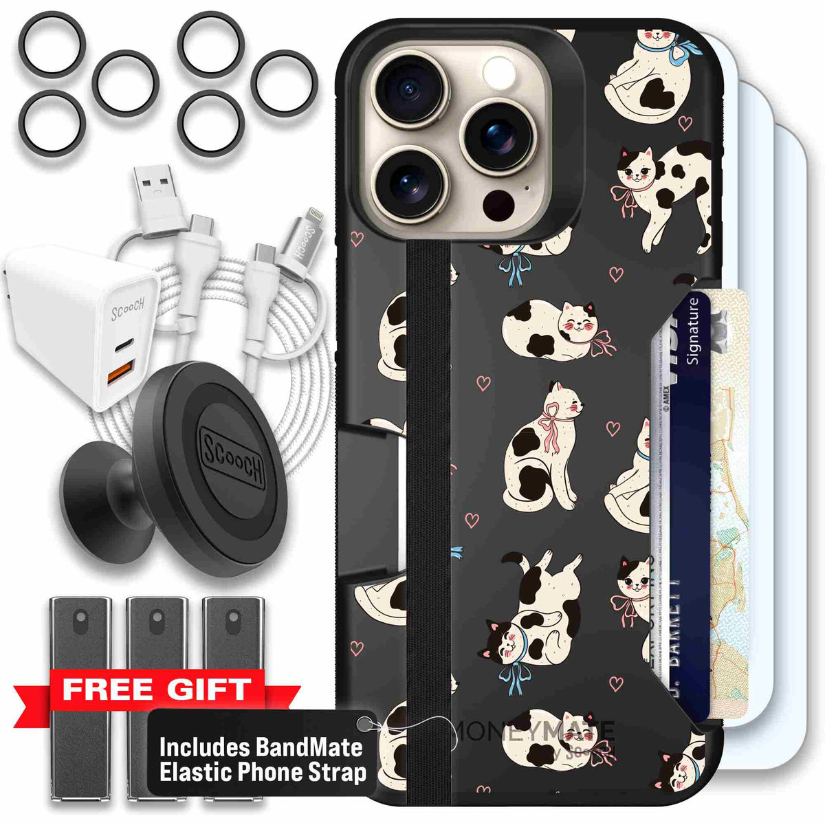 Bow Kitties | website | iPhone 15 Pro Max | Ultimate Bundle
