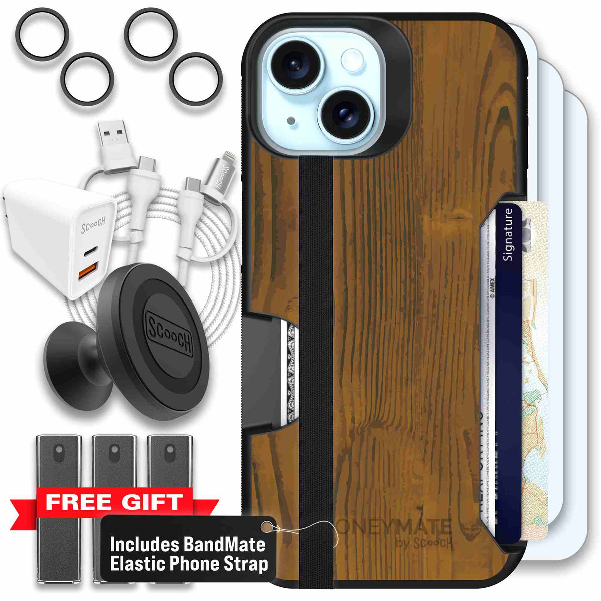 Wood Grain | website | iPhone 15 | Ultimate Bundle
