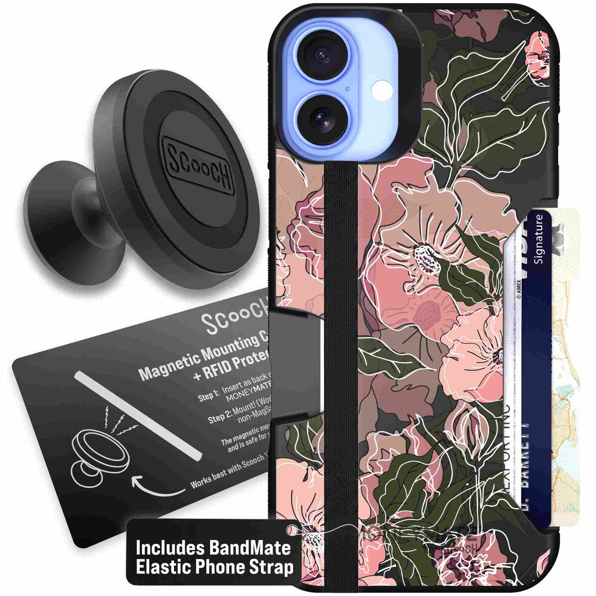 Blush Botanical | website | iPhone 16 Plus | Starter Bundle