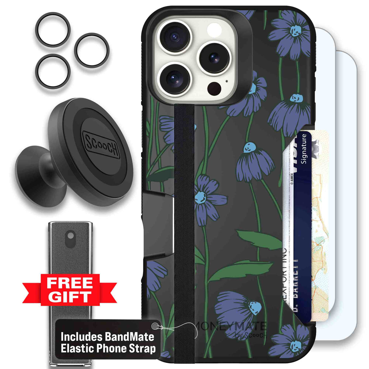 Violet Daisy | website | iPhone 16 Pro Max | Defender Bundle