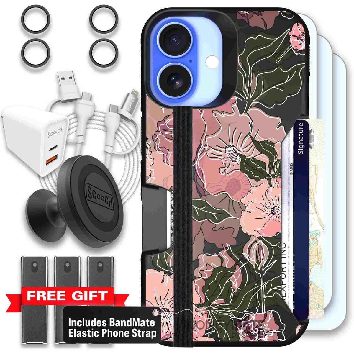 Blush Botanical | website | iPhone 16 | Ultimate Bundle
