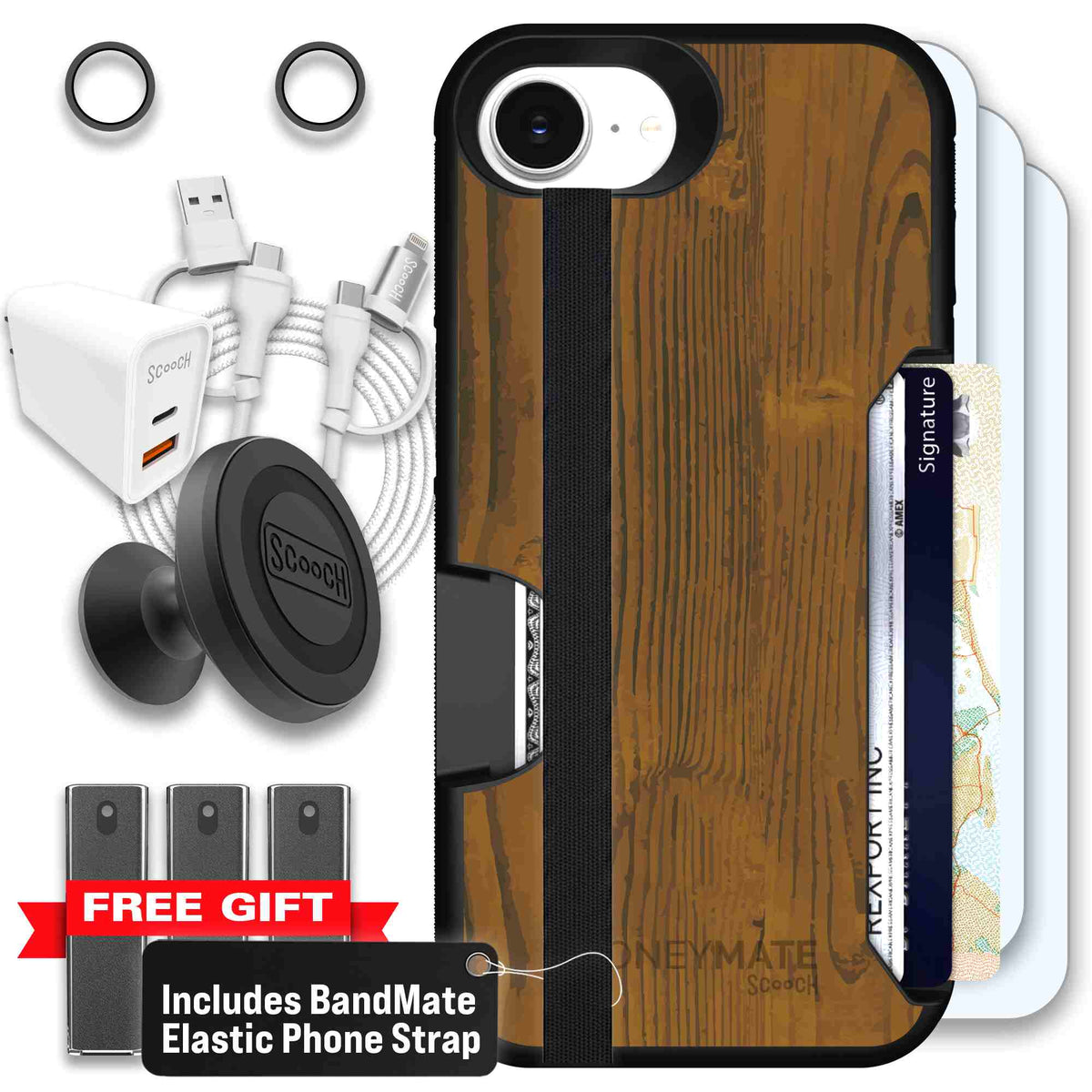 Wood Grain | website | iPhone 17e | Ultimate Bundle