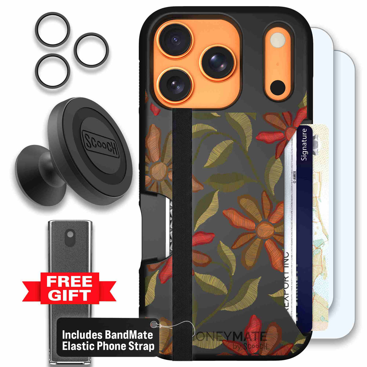 Floral Tapestry | website | iPhone 17 Pro | Defender Bundle