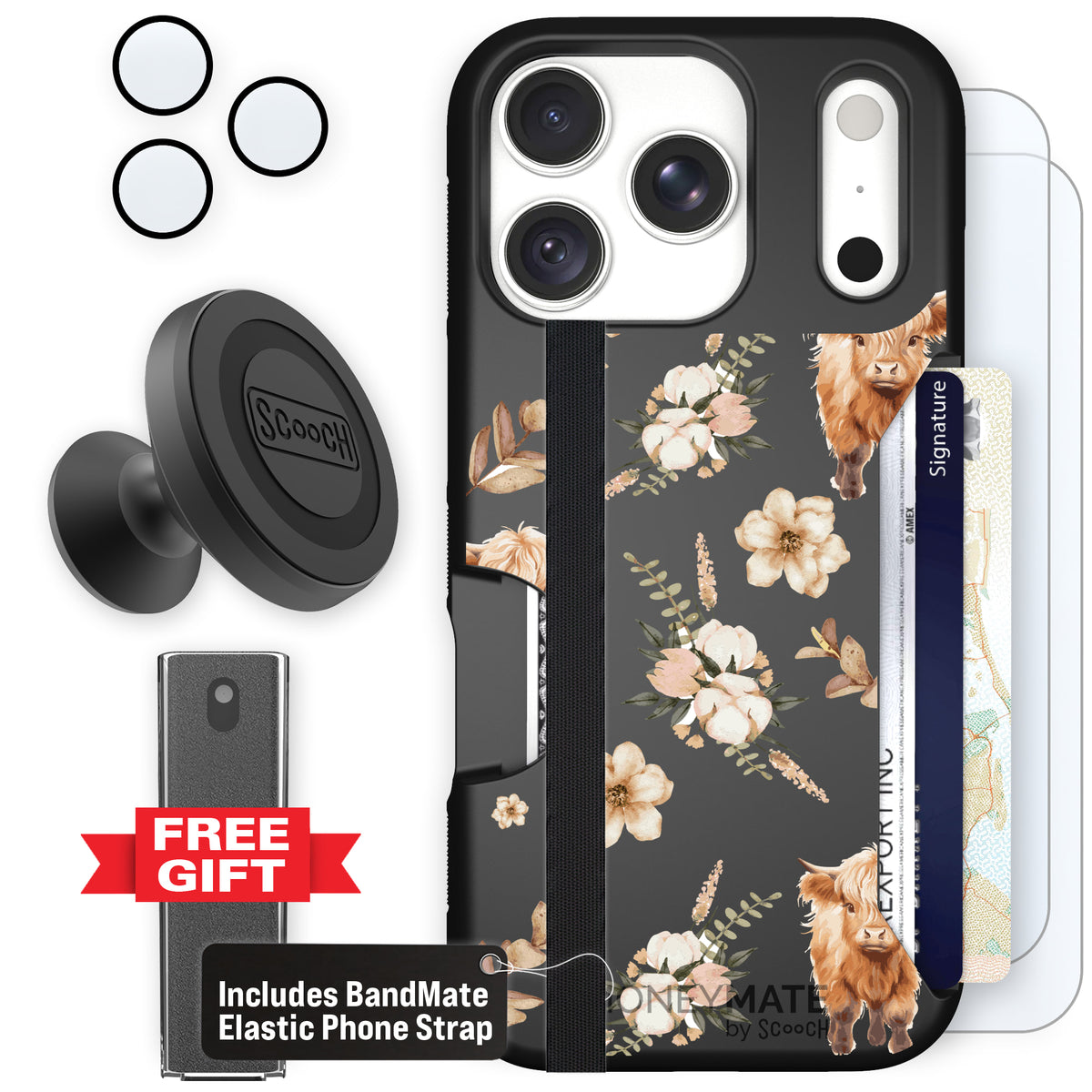 Moneymate Baby Cow for iPhone 18 Pro — Defender Bundle