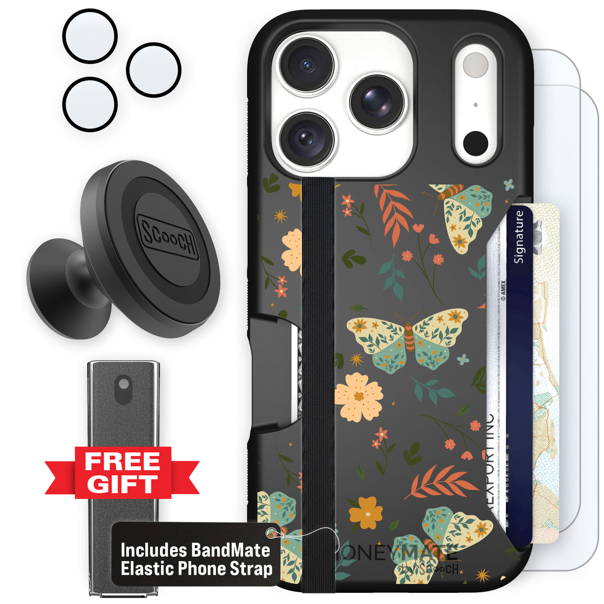 Moneymate Boho Nights for iPhone 18 Pro — Defender Bundle