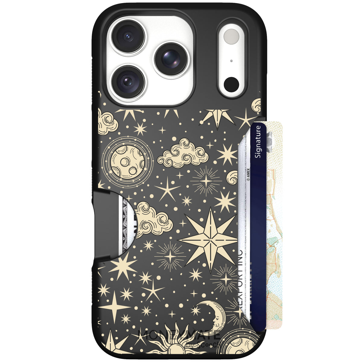 Moneymate Celestial Sleep for iPhone 18 Pro — case