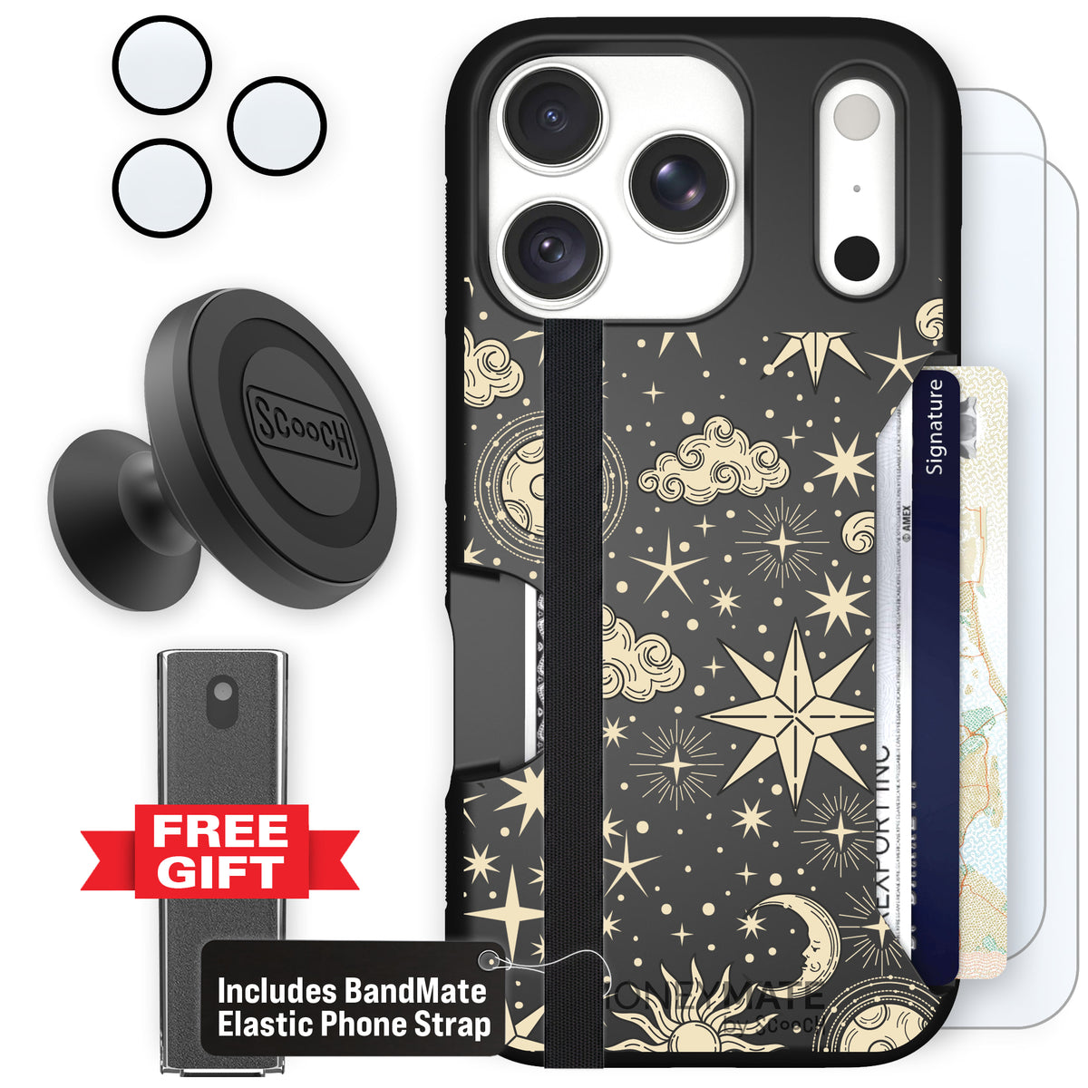 Moneymate Celestial Sleep for iPhone 18 Pro — Defender Bundle
