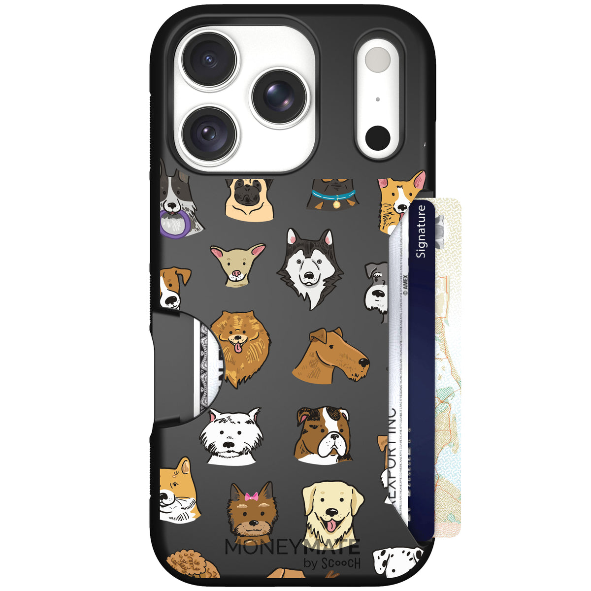 Moneymate Dog Squad for iPhone 18 Pro — case
