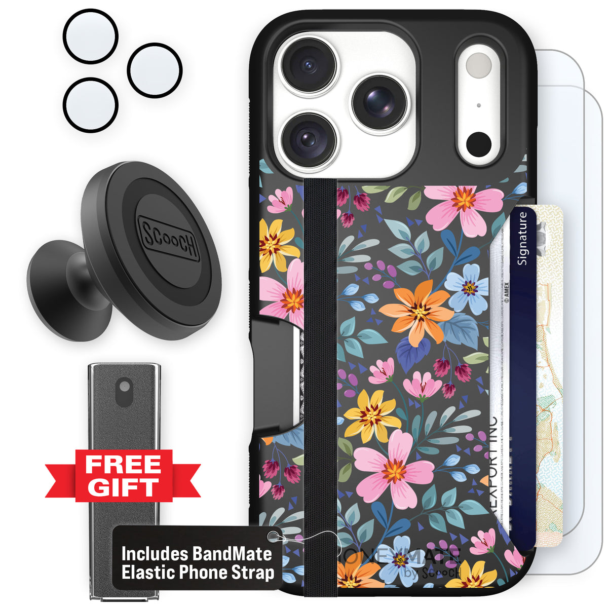 Moneymate Full Bloom for iPhone 18 Pro — Defender Bundle
