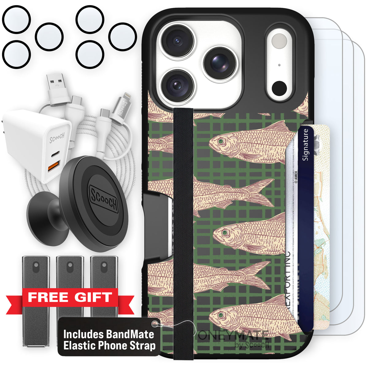 Moneymate Fresh Catch for iPhone 18 Pro — Ultimate Bundle