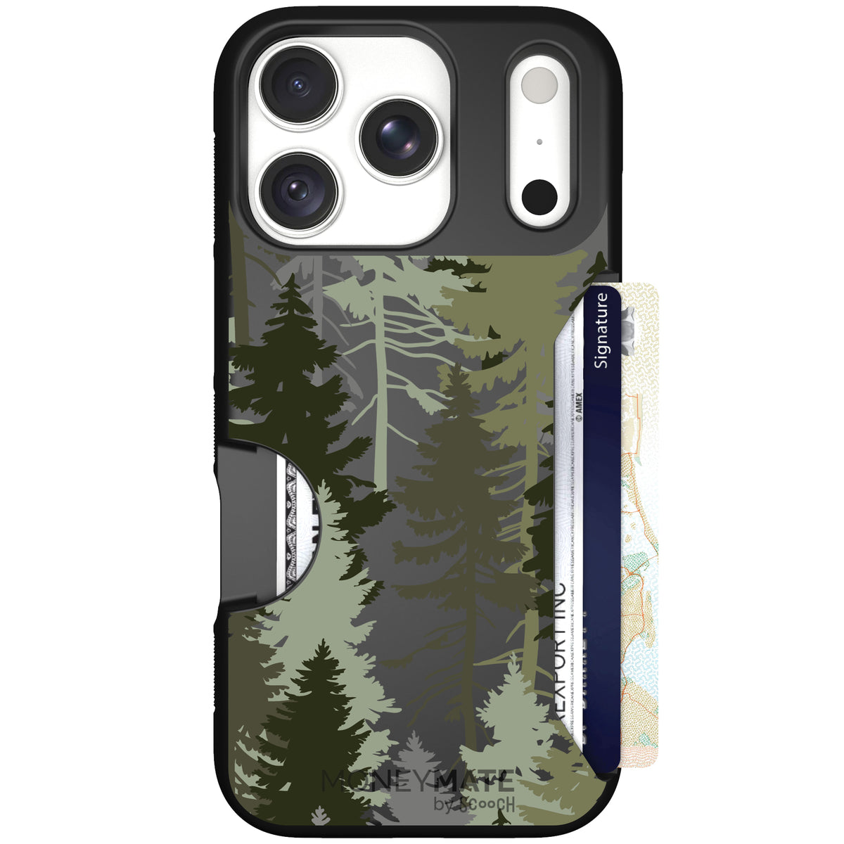 Moneymate Hidden Pines for iPhone 18 Pro — case